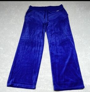 Michael Kors NWT VELOR SWEATPANTS, brilliant blue color, size XL, NWT$109MSRP